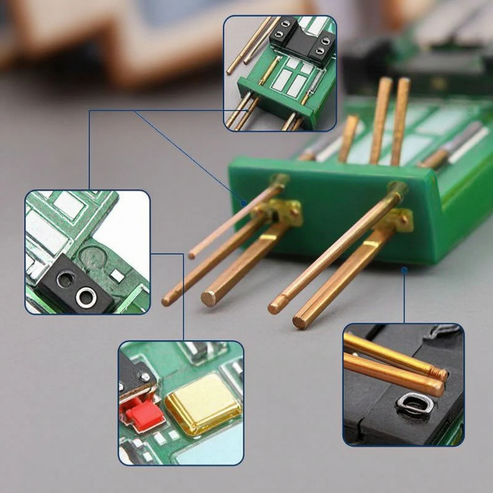Optocoupler Testing Tool Rechargeable Optocoupler Testing Tool with Replaceable Probes USB-C Portable for Technicians