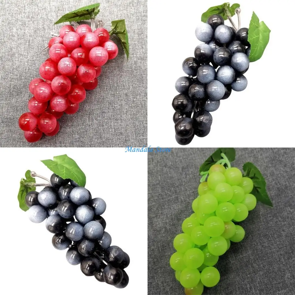 

U2JC Natural Looking Imitated Grapes Suitable for Various Decorations Including Home Weddings Restaurants and Photography
