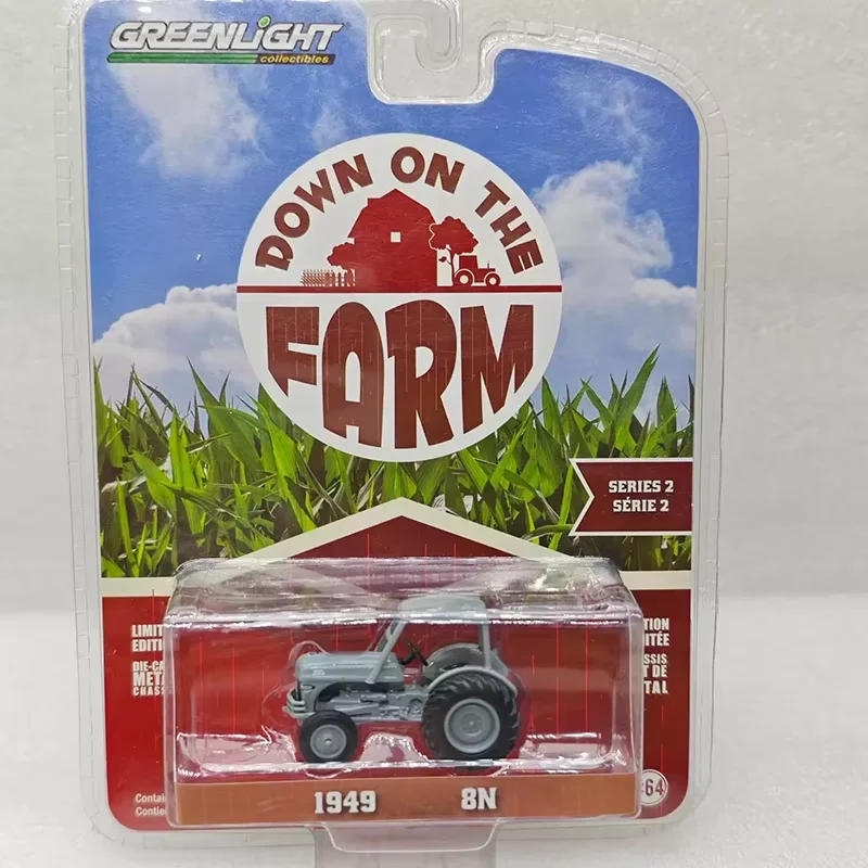 

Greenlight масштаб 1:64, 1949 год, 8N, голова трактора, серая модель автомобиля из сплава, классический сувенир для взрослых, подарок для хобби и игрушки