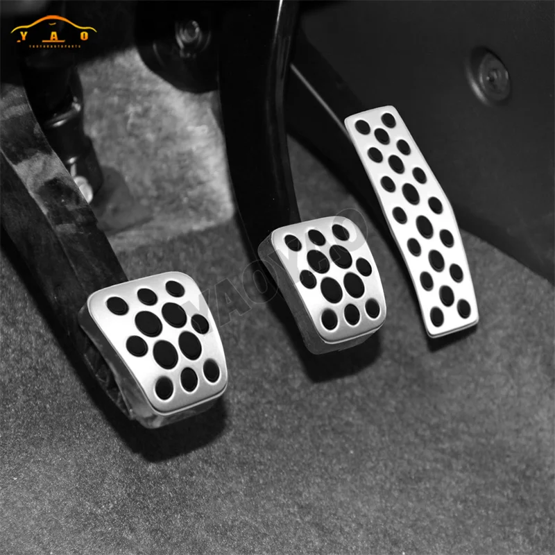 دواسات السيارة الغاز الفرامل الراحة غطاء مراتب مضاد للماء عالي الجودة لشروليه كروز تراكس ماليبو لأوبل موكا 2013-2015 مسند القدم وسادة الدواسة