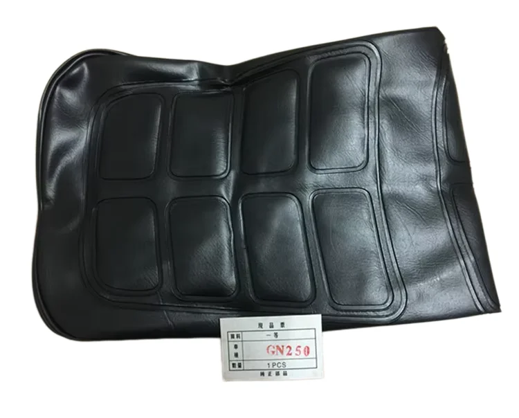 

- For Wangjiang Suzuki GN250 Seat Cover Leather Waterproof Anti-Slip Motorcycle Seat Skin Replacement Accesso GN250 Seat cushion