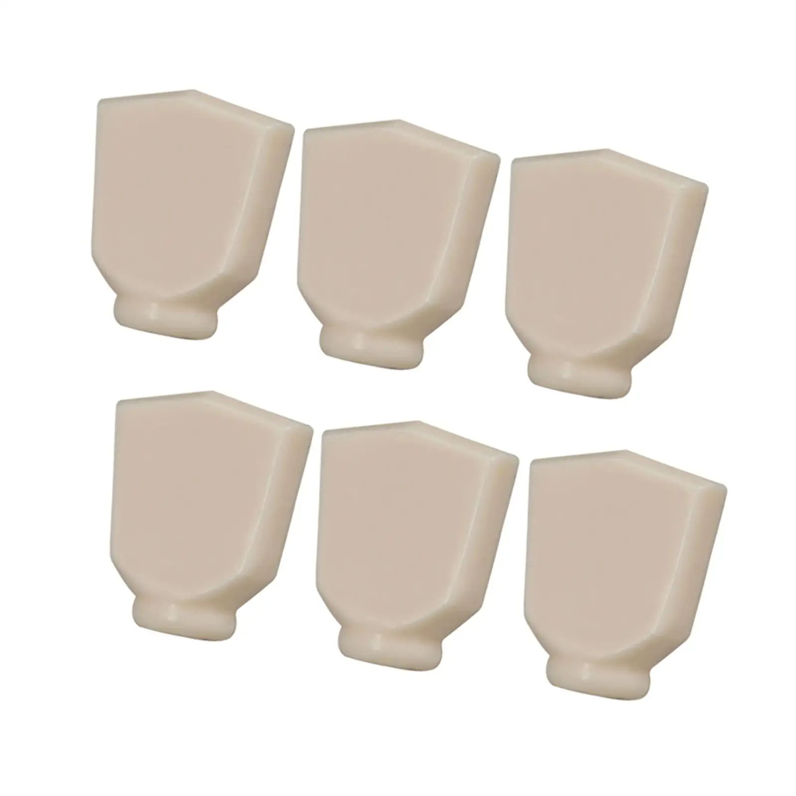 6x ضبط الغيتار الوتد زر عالية الأداء استبدال أجزاء ضبط زر المفتاح #3