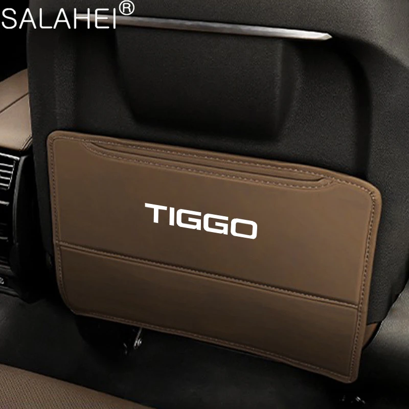 

For Chery Tiggo Children Back Seat Anti-Dirty Pad Car Anti-dirty Seat Back Protector Mat Anti Kick Pad AutoInterior Accessories