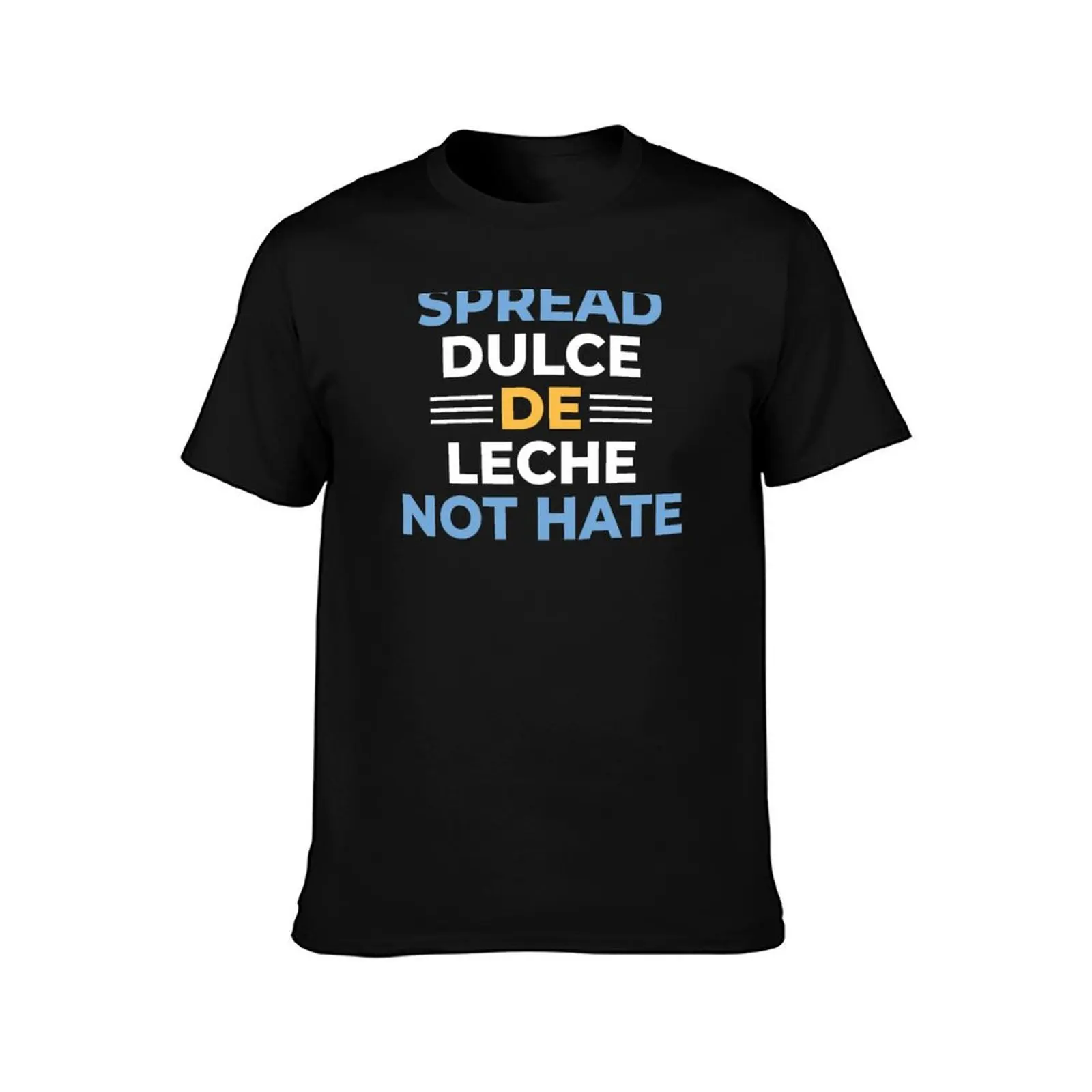 Dulce De Leche - Funny Argentinian Gifts T-Shirt, Summer Casual Cotton Tee, Oversized Streetwear Tops, Vintage Graphic Print