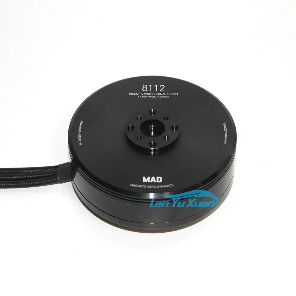 

MAD 8112 IPE black V1.0 KV100 Large Brushless DC Brushless Model Motors