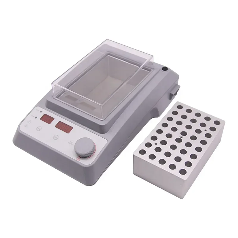 HB105-S2 مختبر حمام جاف حاضنة التحكم في درجة الحرارة LED الرقمية حاضنة حمام جاف مع كتلة التدفئة Pcr Ppp Prp آلة بلازما #4