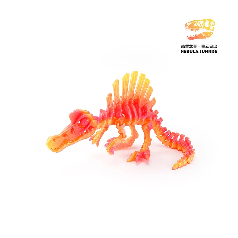 3D-Gedrucktes Rückengriff-Drachen-Ornament Dinosaurier-Serie Lustiges Ornament Handgefertigtes Skelett-Simulations-Ornament – Detail 7