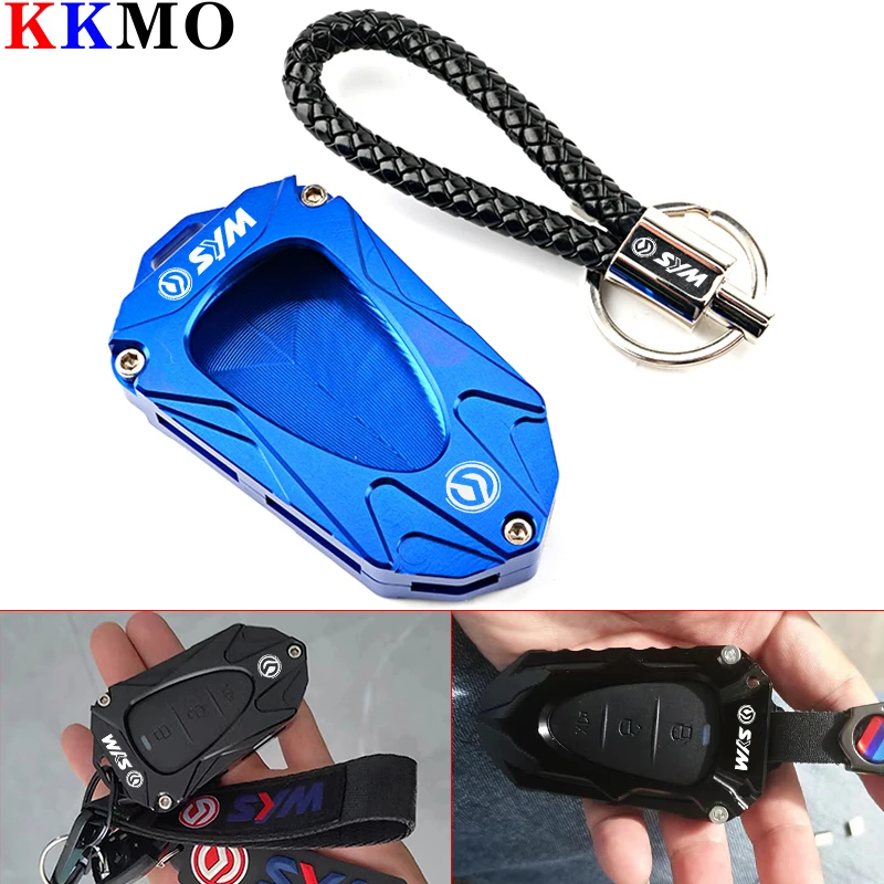 SYM-Tapa de llave CNC para motocicleta, productos creativos, funda de llave Shel para SYM Jetx 125, 150, X125, X150, joymax Z300, F300