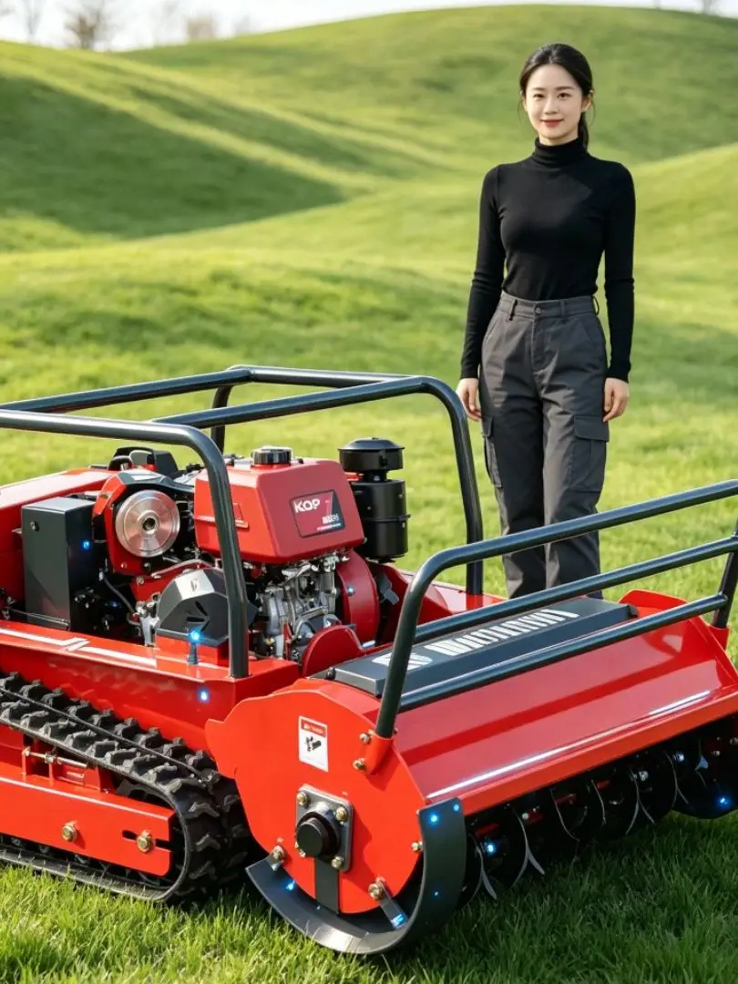 Customized Lawn Mower Remote Control Operating System All Terrain Operation Park Lawn Farm Lawn Trimming