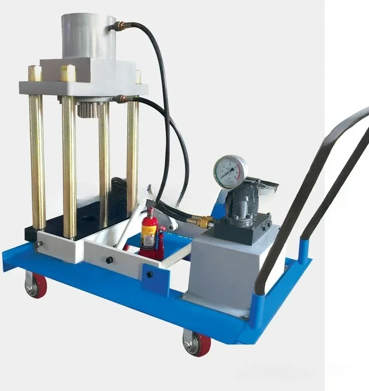 Manual Vertical Shaft Disassembly and Assembly Machine for Large Passenger Truck Croissant Main Pin Press Fitting  ZSY-150T/200T