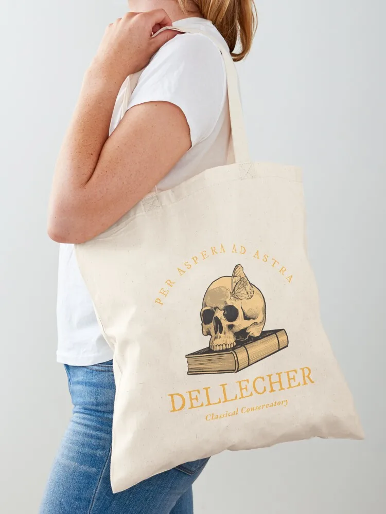 Dellecher/Per aspera ad astra Tote Bag woman shopping bag custom fabric bag Gift bags Fabric