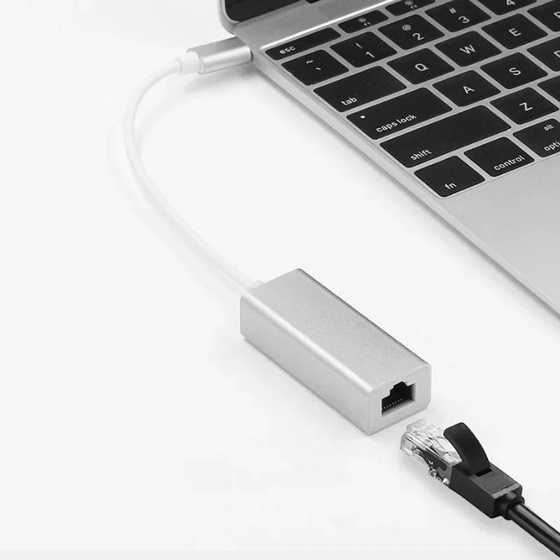 Адаптер Ethernet с USB C на RJ45, сетевой адаптер USB 3,1 типа C 1000 Мбит/с для MacBook Pro Samsung Galaxy S9/S8/Note 9 FW3