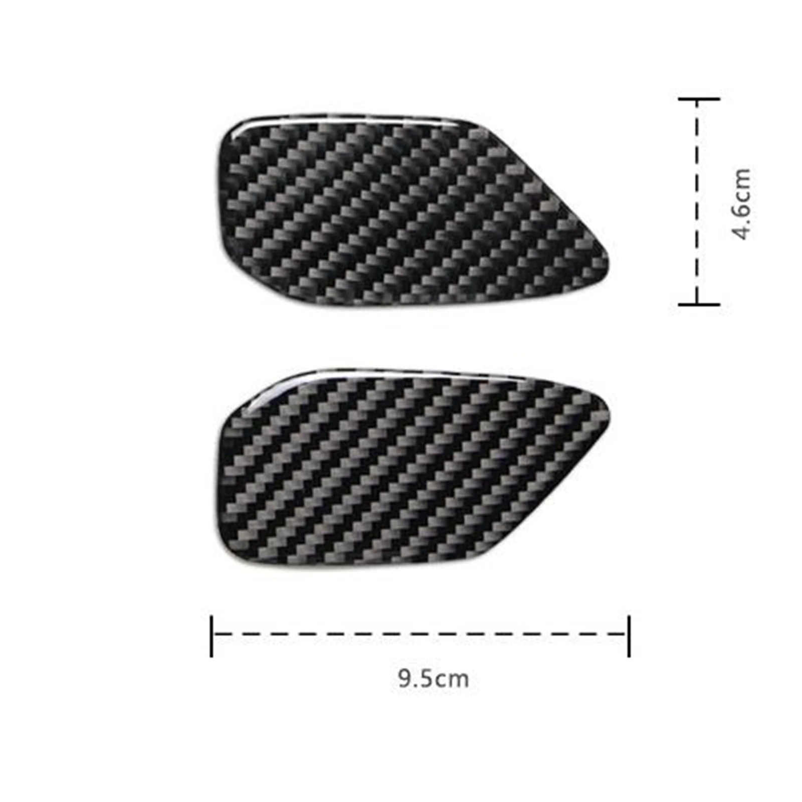 

Carbon Fiber Interior Door Bowl Panel Cover Trim Sticker For Chevrolet Camaro 2016-2024