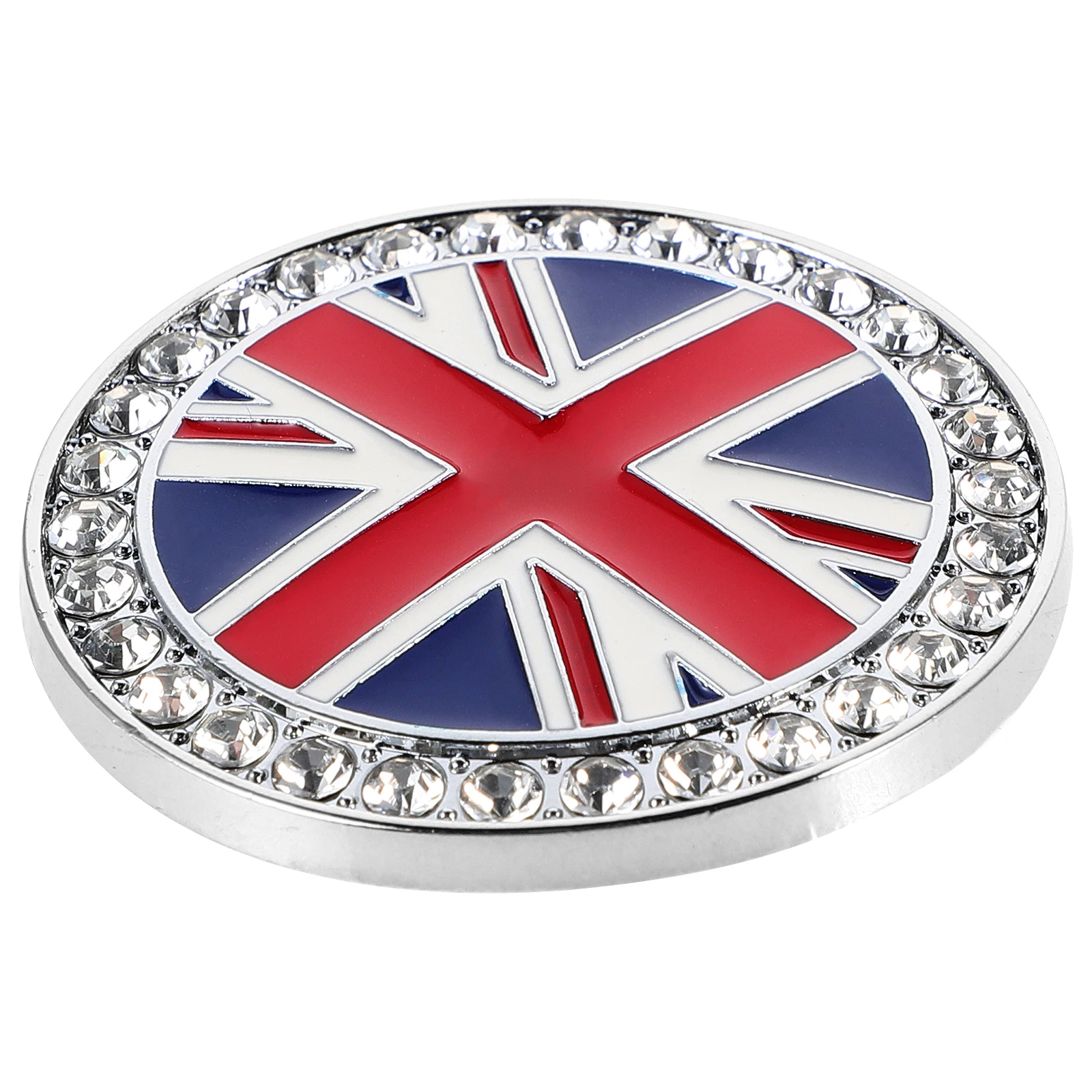 

Car Sticker Metal Uk Flag Rhinestone 3D Design Scratch Resistant Auto Body Decoration For Cars Motorcycles Trucks Exterior