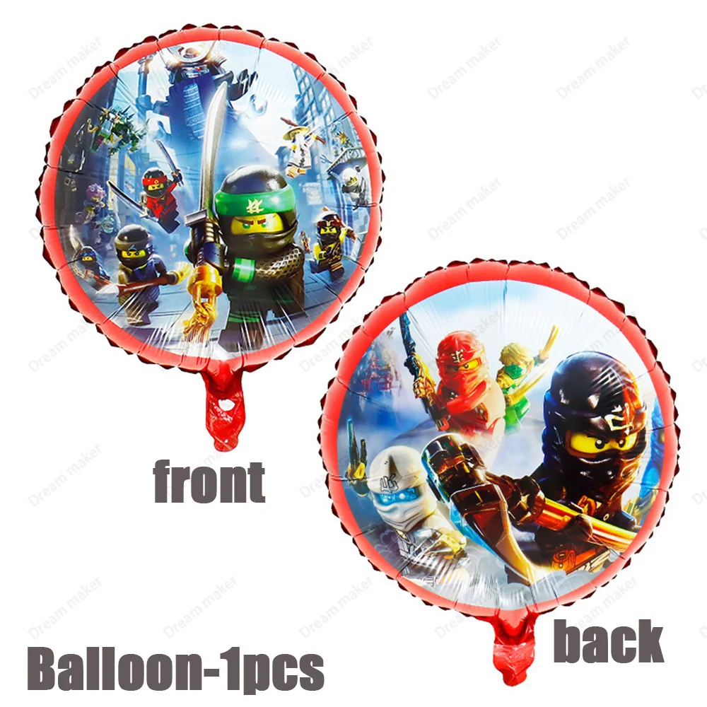 Ninjago Verjaardagsfeest Decoraties Benodigdheden Borden Bekers Servetten Banners Ballonnen Ninja Themaverjaardagsfeest Gastgeschenken