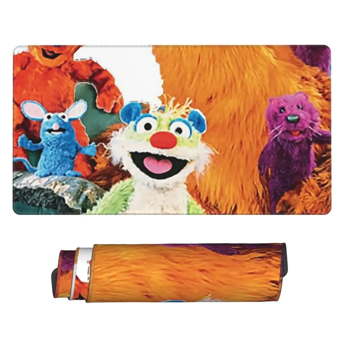 

Large Mouse Pad Bear In The Big Blue House Gamer PC Laptop Mats Keyboard Carpet Computer Gaming Office Accessories Desk Mat