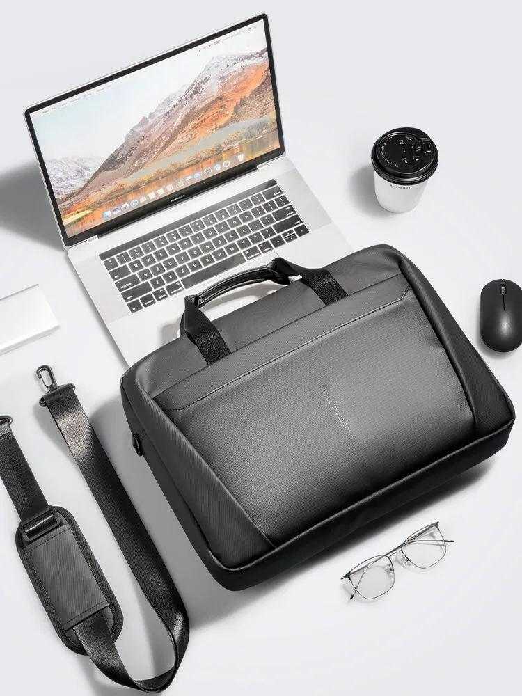 Mark Ryden Borsa per laptop di vendita calda Borsa per documenti di grande capacità Borsa protettiva per laptop Borsa a tracolla per valigetta