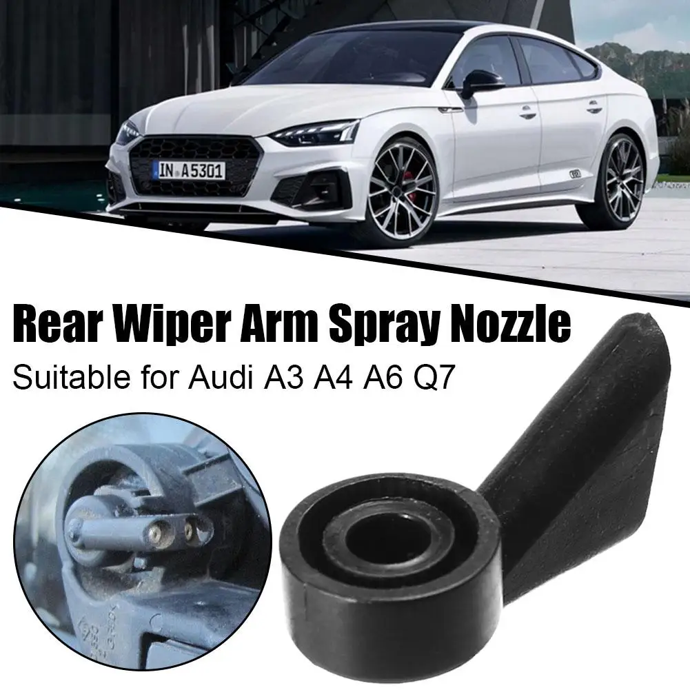 1pc Rear Window Wiper Rear Window Washer Nozzle For Audi A6 Avant Estate 2011+ 8K9955985A 4G9955985 Rear Wiper Jet Cover