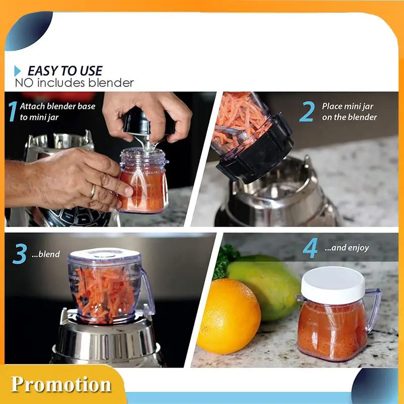

-A61K 2 Pack Replacement Parts For Oster Izer Most Blender Accessories Compatible With 2 Cup Of Mini Plastic Jar