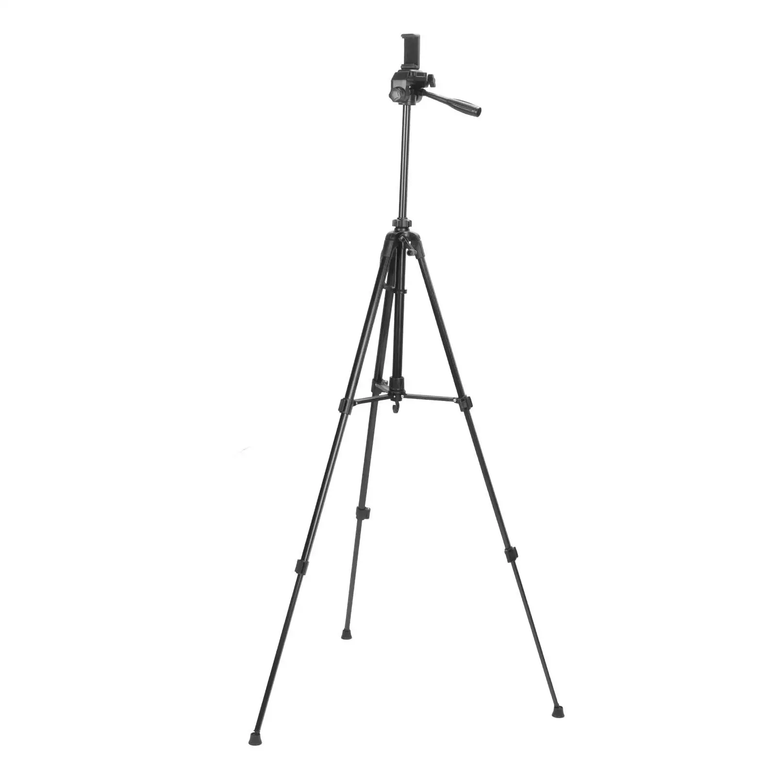 55in Portable Camera Tripod Stand with 1/4 Screw - Durable & Stable for dslr , for projector & for indoor Use