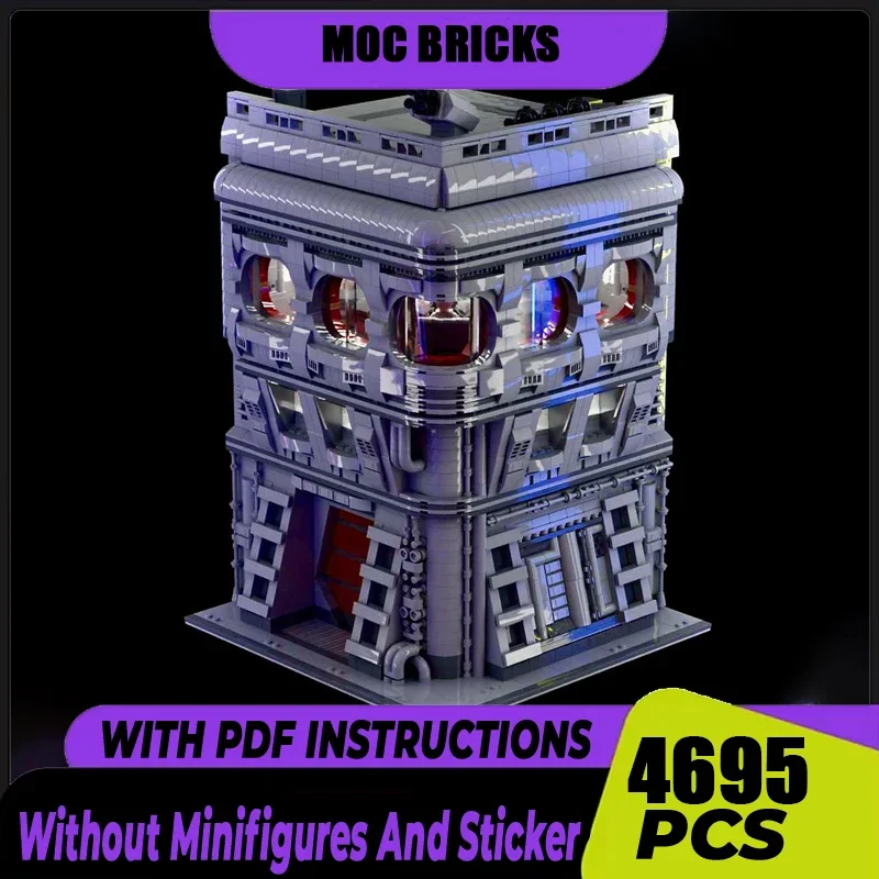 

Популярный звездный фильм Moc, строительные блоки, императорская модульная модель здания, технические кирпичи, сделай сам, сборка, строительство, праздничные игрушки