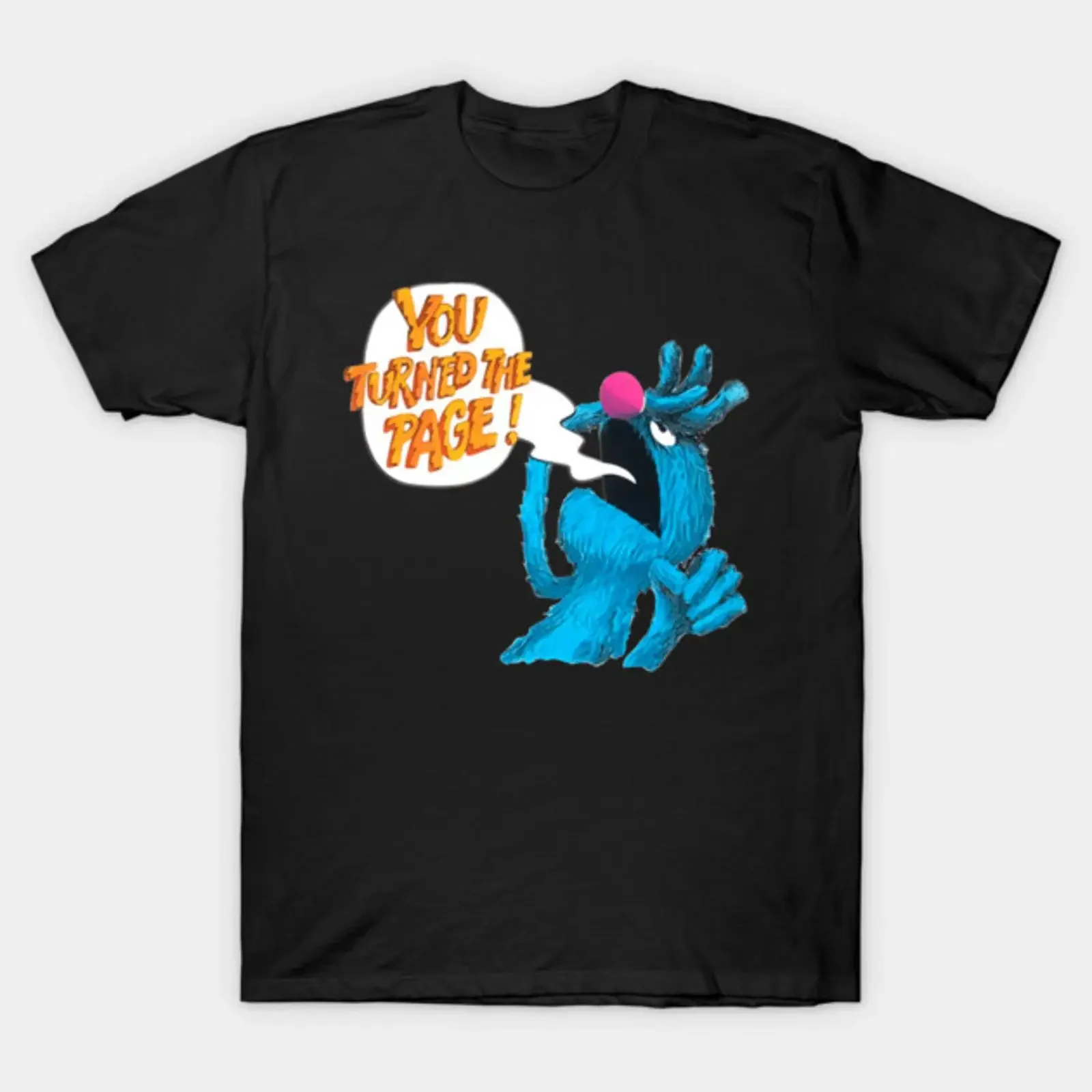 The Monsterr At End Of This Book T Shirt vintage Washed Breathable Stretched fashion homme Slightly designer clothes streetwear
