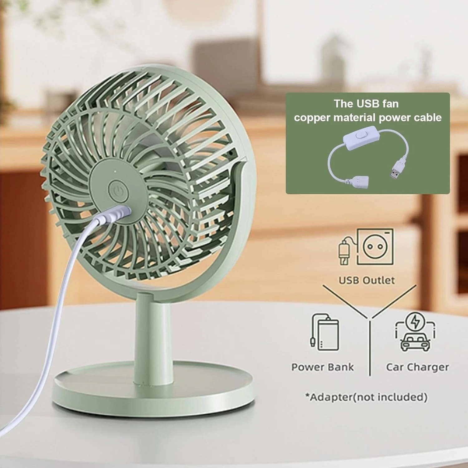 USB Extension Cable with ON/Off Switch, Female to Male Extension Cords Data Power Adapter Support Controller Connector for Fans