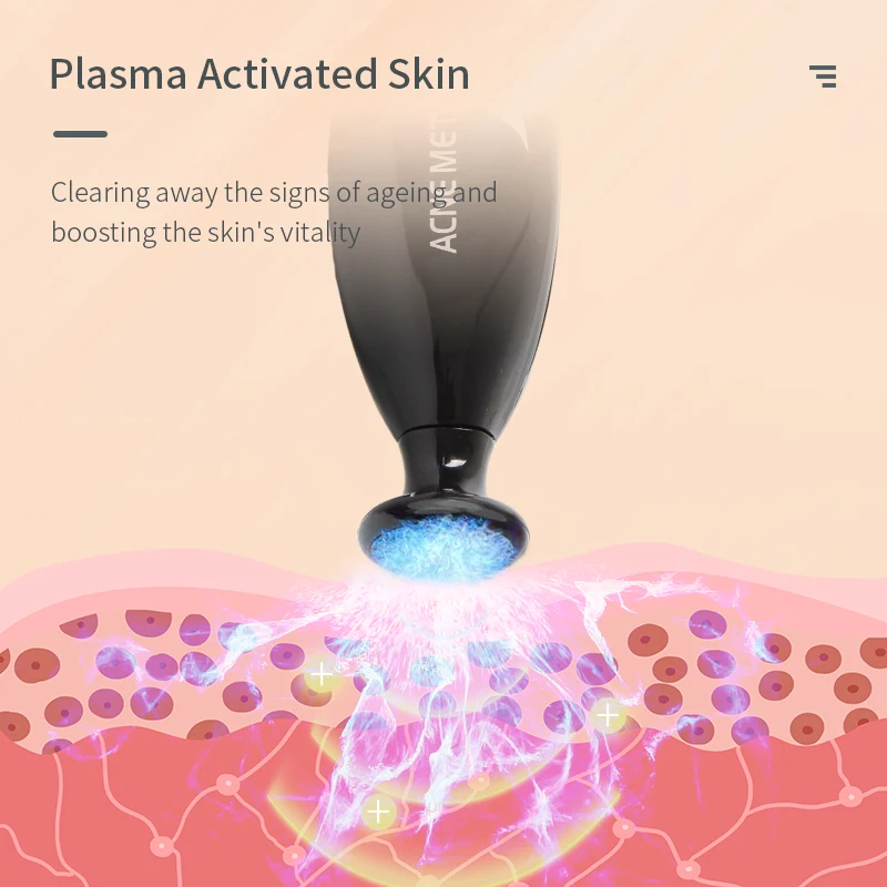 Stylo plasma à lumière bleue pour l'élimination de l'acné des cicatrices, anti-déformable, thérapie du vieillissement, appareil de beauté et de soins de la peau, machine pour les soins du visage