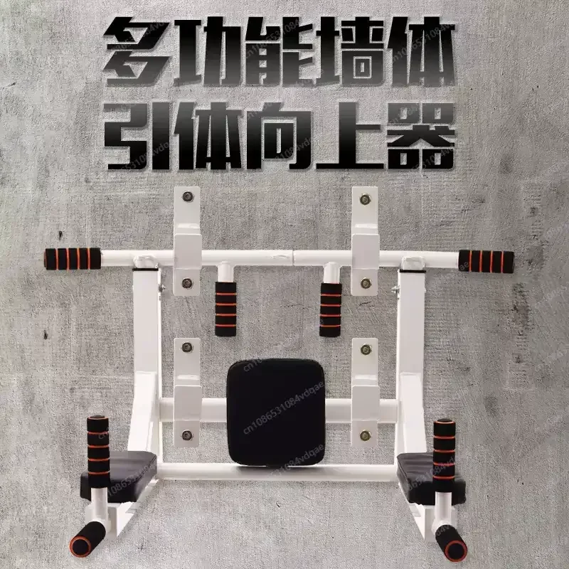 Wall Mounted Pull Up Bar, Heavy Duty Chin Up Bar, Fitness Training Equipment, Home Gym Workout, Horizontal Bar, Core Strength