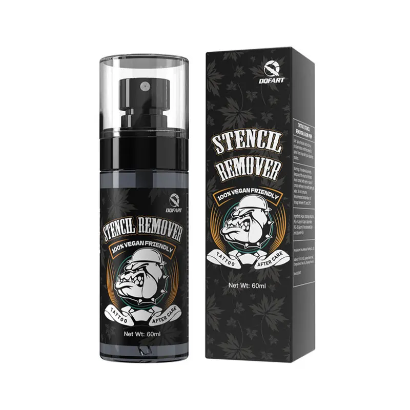 

DQFART Tattoo Transfer Remover Spray Kit - Professional Correction Solution for Mistakes Safe Easy To Use for Beginners Artists