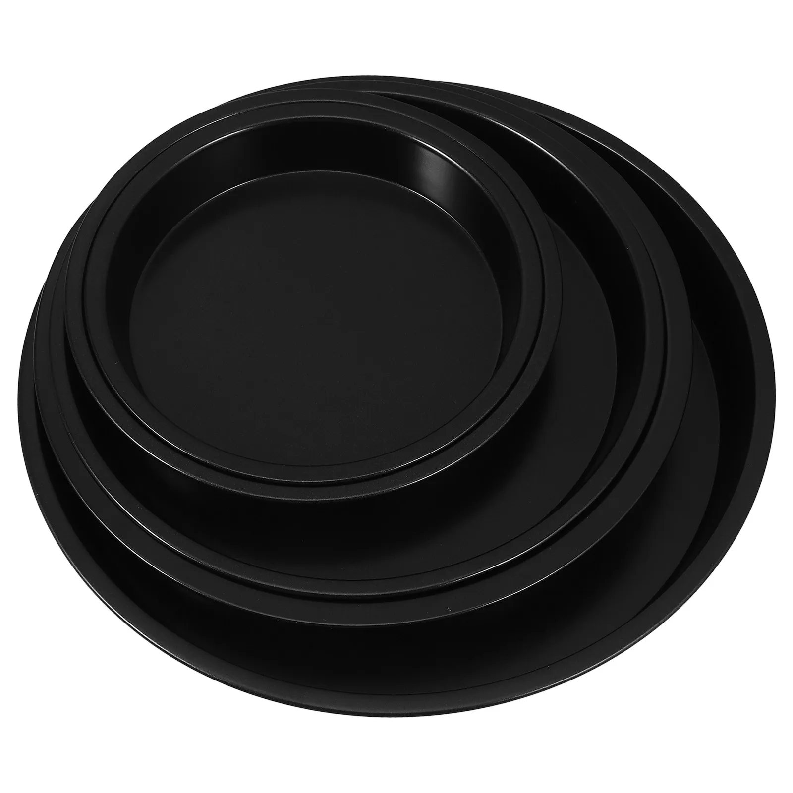 

1 Set Round Baking Pans Stainless Steel Nonstick Pizza Tray Perforated Oven Bakeware Nesting Cake Pans Pizza Making Pan Baking