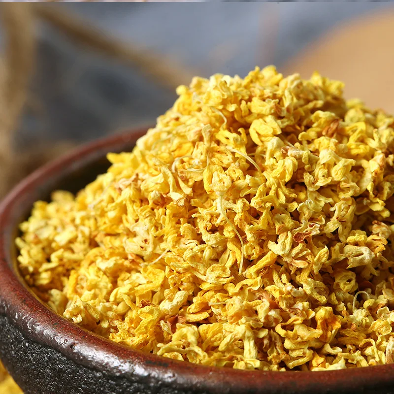 

High Quality 100%Natural Dried Osmanthus Fragrans Flower For Soap Candle Potpourri Perfume Making Aromatic Sachet Pillow Filling