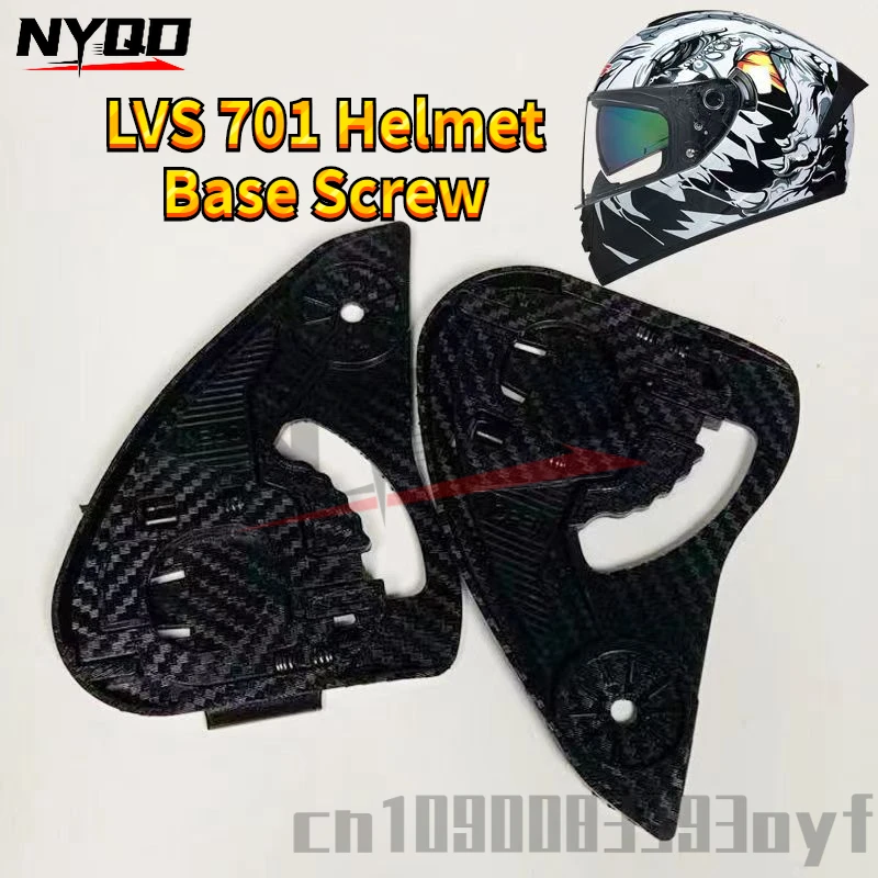 

Original LVS 701 Helmet Base Screw ORZ 966 JIEKAI 316 Helmet Parts AIS Lens Buckle Flip Up Helmet Accessories