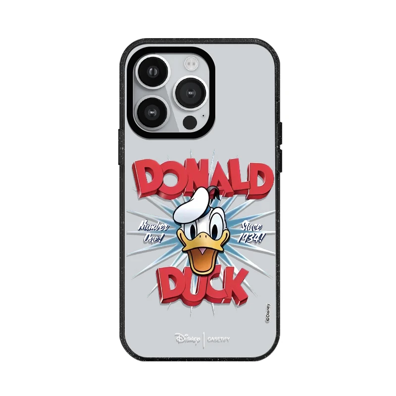 Cartoon Disney Donald Duck Acrylic With MagSafe Phone Case For iPhone 16 15 14 13 12 11 Pro Max Anti-drop Shockproof Back Cover