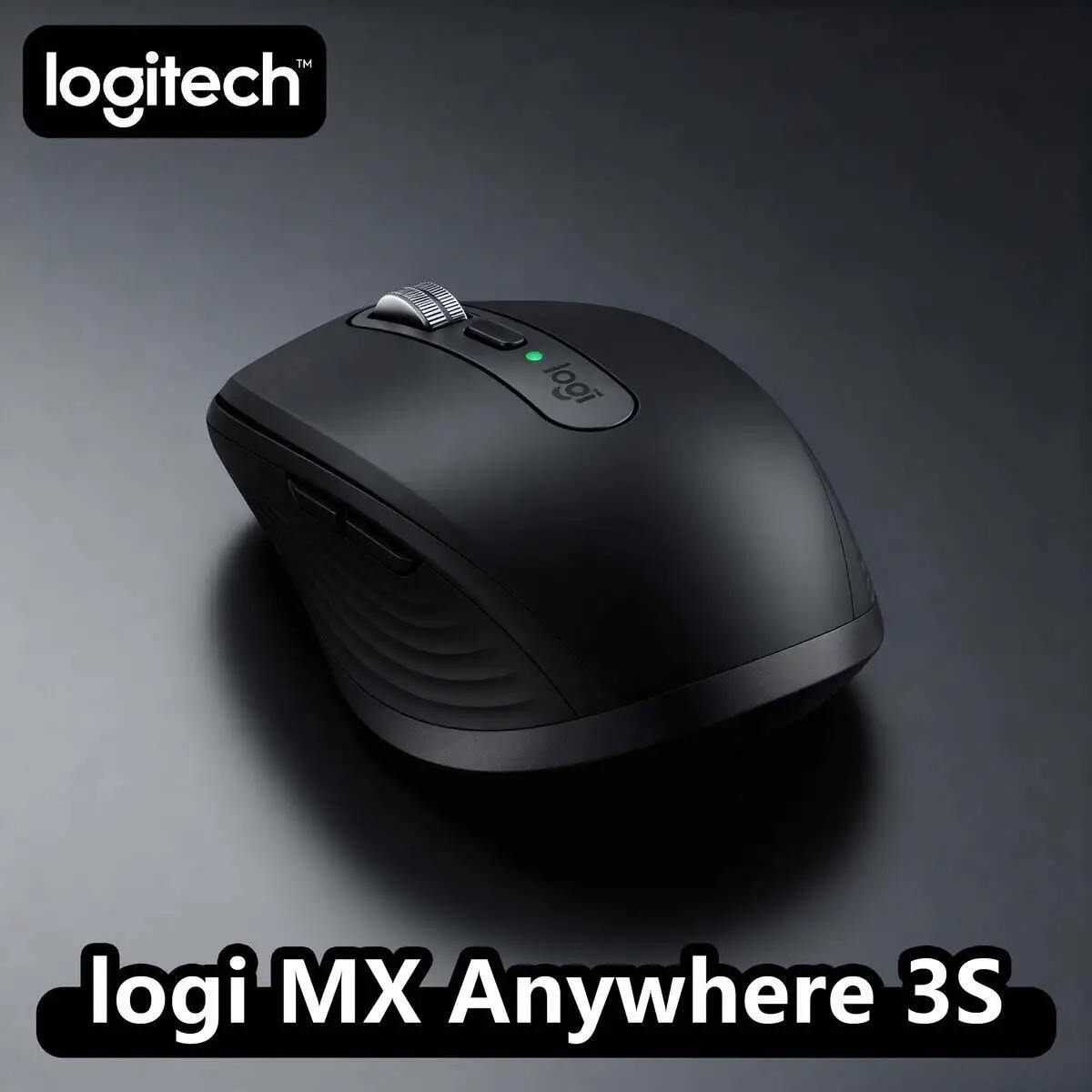 

Logitech MX Anywhere 3S Wireless Ergonomic Mouse, 8000 DPI, MagSpeed, Logitech Flow, 3-Device (Multi style Logitech mouse)