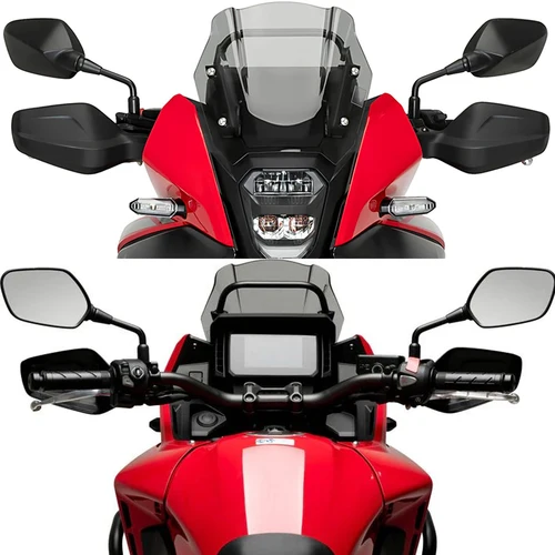 Imagen 2 del producto Para HONDA NX400 NX500 CB500X CB 500X CB500 X 2022 2023 2024 guardamanos manillar Protector de parabrisas accesorios de motocicleta
