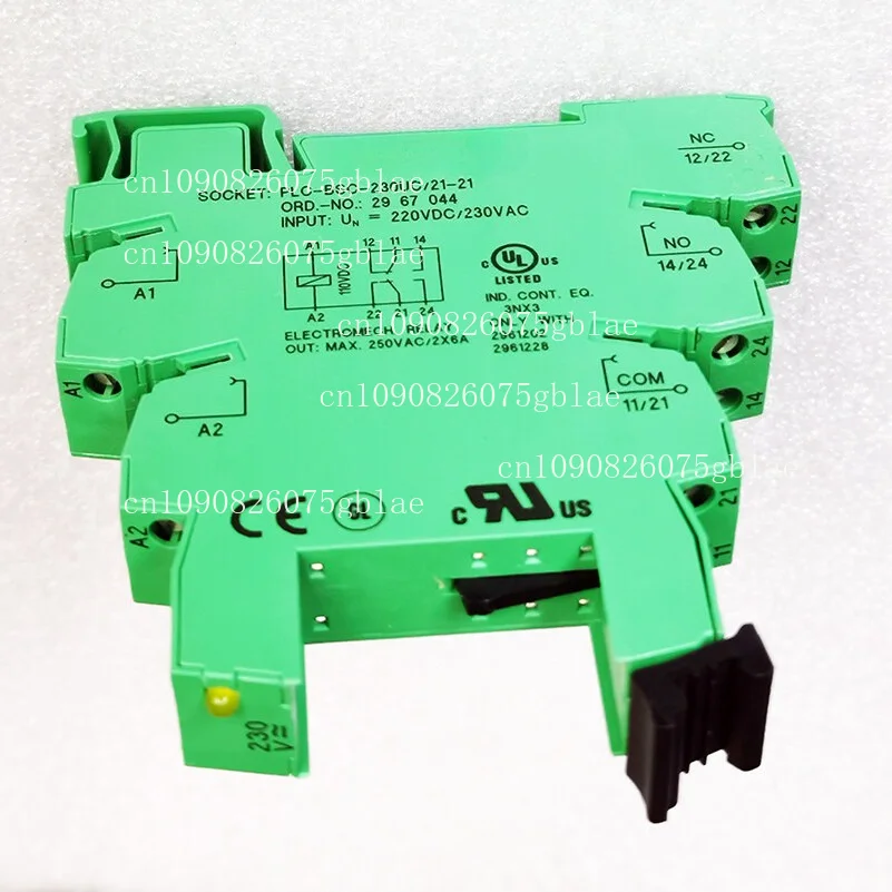 1PC for Phoenix Contact Relay PLC-BSC-230UC-21-21 NO.2967044 Socket Relay