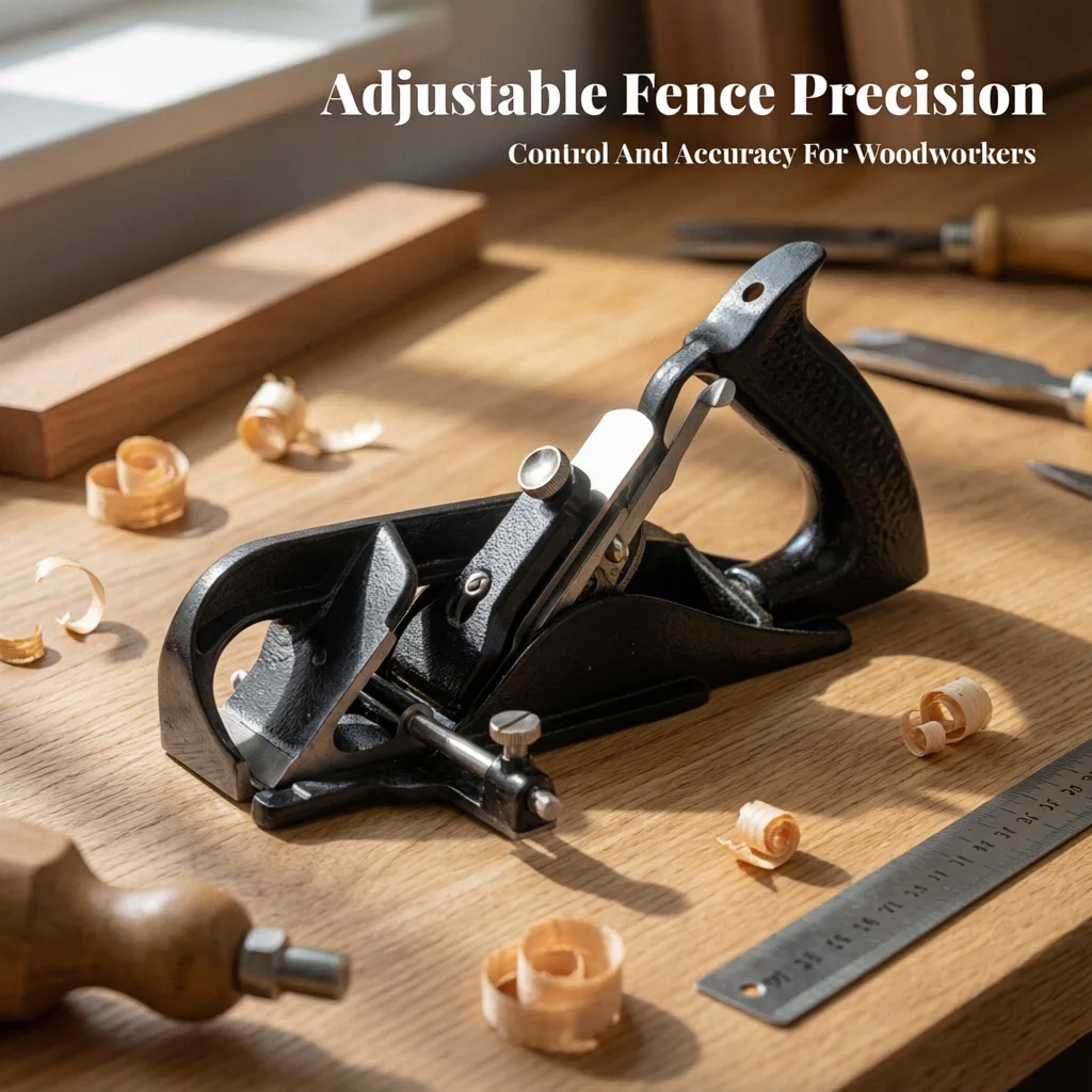Woodworking Tool Precision Control Manual Grooving Plane Fine Finishing Steel Blade Cast Iron Hand Plane