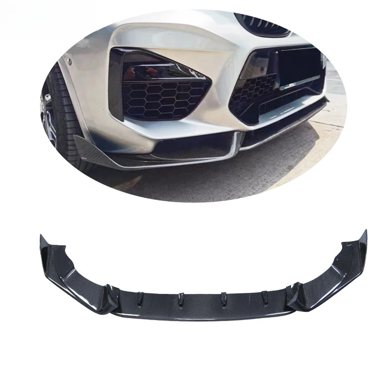 

High Quality AE Style Carbon Fibre Body Kit Front Bumper Lip Sp for X F97 X4M F98 2019-2021