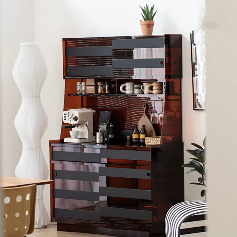 

Shelves Mobile Bar Cabinet Storage Display Wood Standing Wine Cabinet Decoration Multifunctional Armadi Aperti Home Furniture