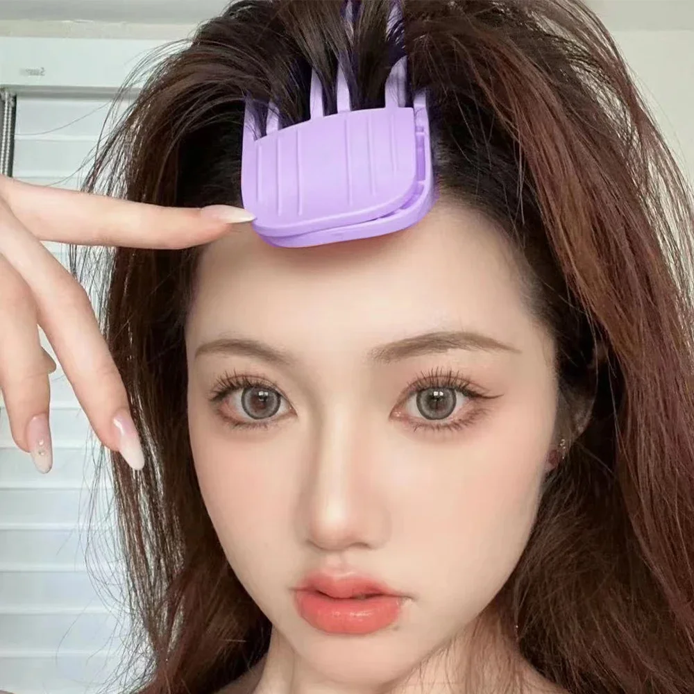 3/6Teeth Fluffy Hair Roots Clips Comb Lazy Hair Top Styling Curling Barrel Portable Korean Hairs Clip Volume Wind Sculpting Comb