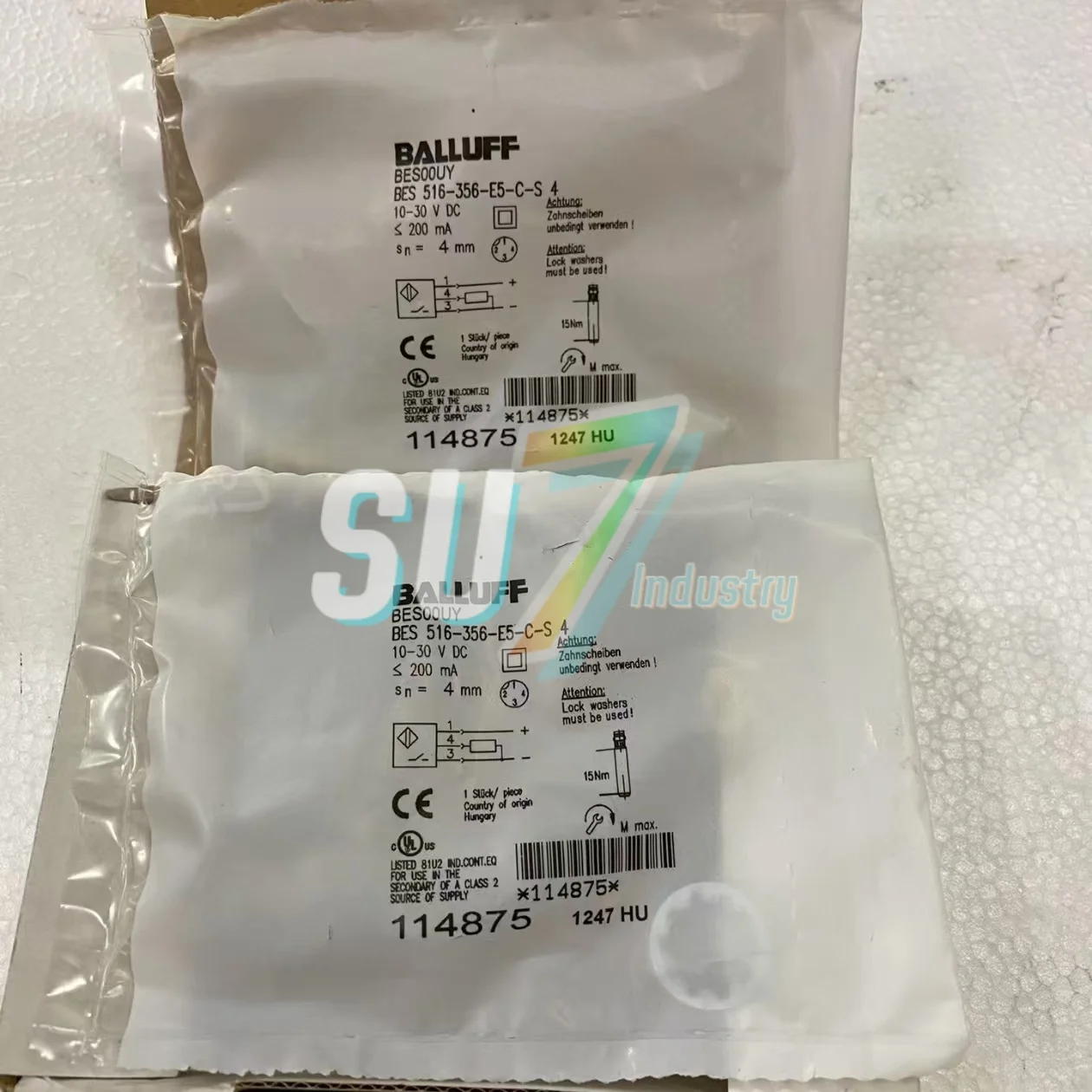 BES 516-356-E5-C-S4 BES 516-371-SA15-C-S49 근접 센서 스위치 새로운 원본