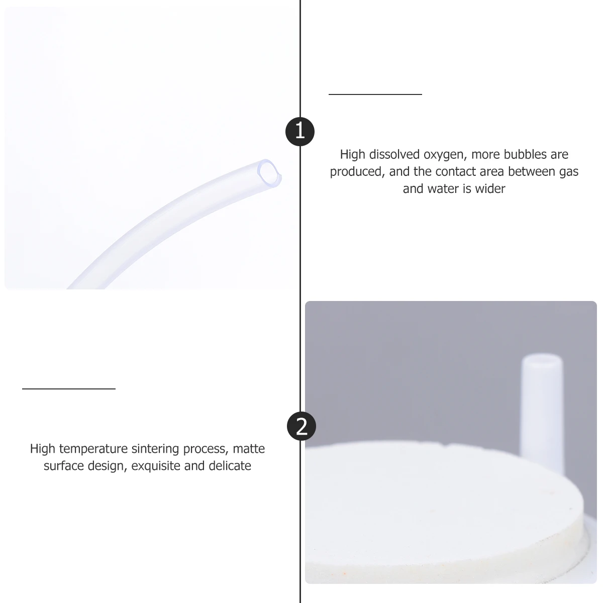

4 pcs Nano Gas Plate Stone High Quality Fish Tank Bubbler Air Stone Oxygen Diffuser Aquarium Pond Pet Supplies Lightweight