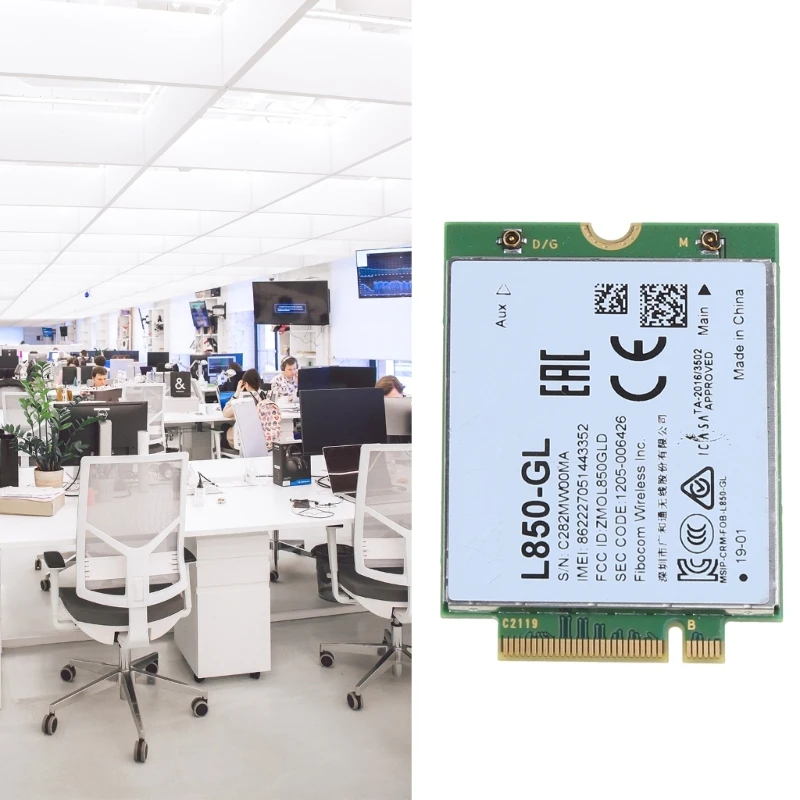 Fibocom L850-GL LTE Cat9 M.2 Modulo WWAN cellulare XMM 7360 LTE modem Dropshipping
