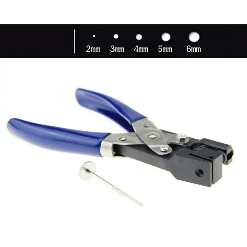 Single Round Hole Hand Paper Punch Paper Crafts Tickets Hole Puncher