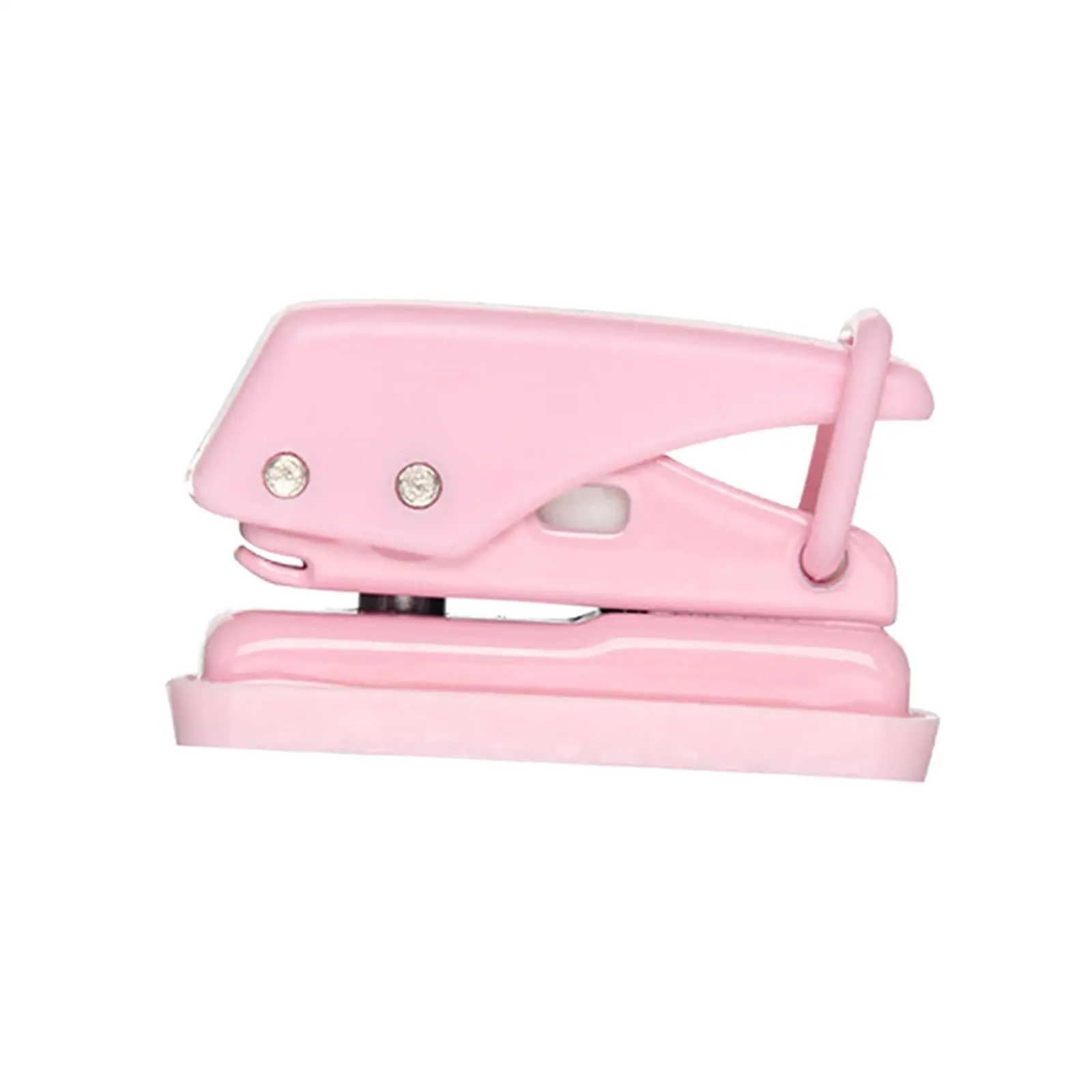 Mini Handheld Hole Puncher with Secure Locking Mechanism for Crafting And DIY Projects