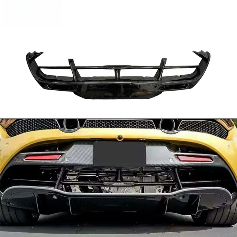 

High Quality Fast Delivery Whole Sale Price Dry Carbon Fiber OEM Style Rear Middle Bumper Body Kits for 720S