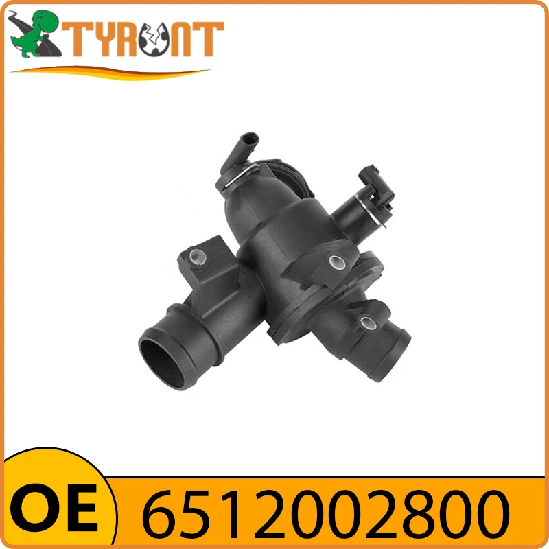 1pcs TYRNT Engine Coolant Thermostat #6512002800 For Mercedes Benz W639 W221 906 W204 X204 W212 C207 S212 C204 W166 X218 W205