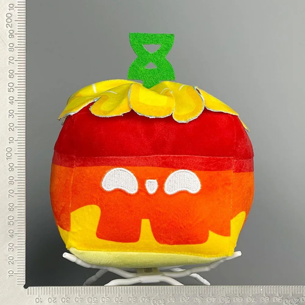 Bloxfruits-muñeco de peluche de una pieza para niño, 13CM suave de juguete, caja de frutas de demonio, Anime Fluffty, regalo de Navidad