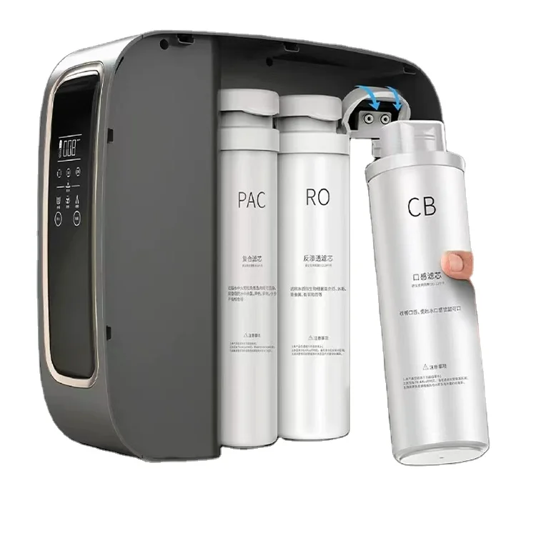 

TDS Monitoring 800GPD 3 Stages Alkaline Water Filter Water Purifier Home Use